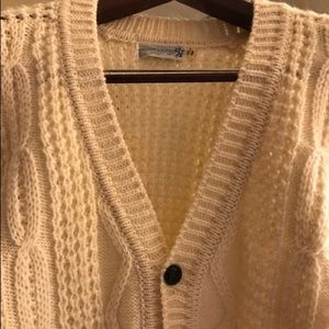 The Scotch House Men’s Wool Cardigan Sweater